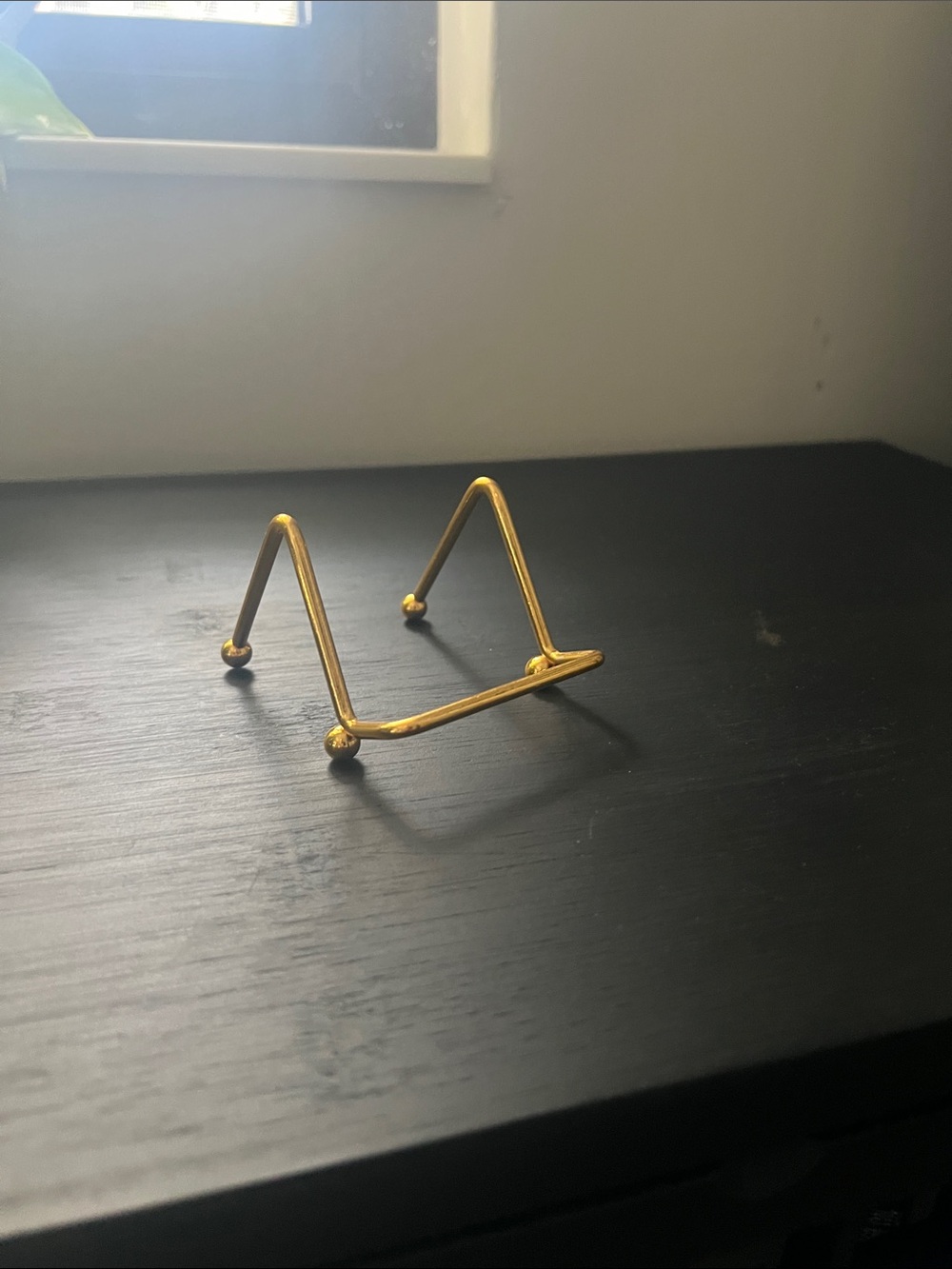 Gold Metal Display Stand - Small Tabletop Easel - 13 total
